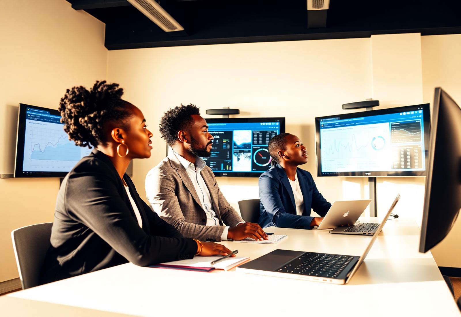 Learners in the Phoenix Training Hub